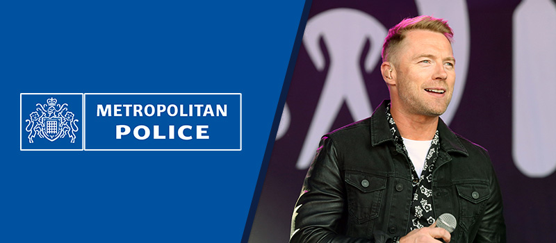 Metropolitan Police and Ronan Keating